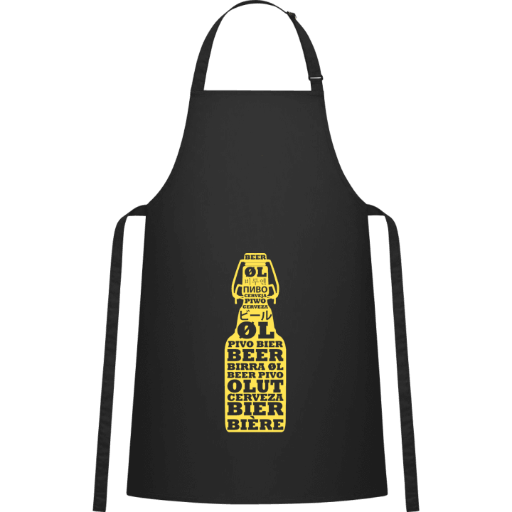 Beer Bottle Kitchen Apron contain pic