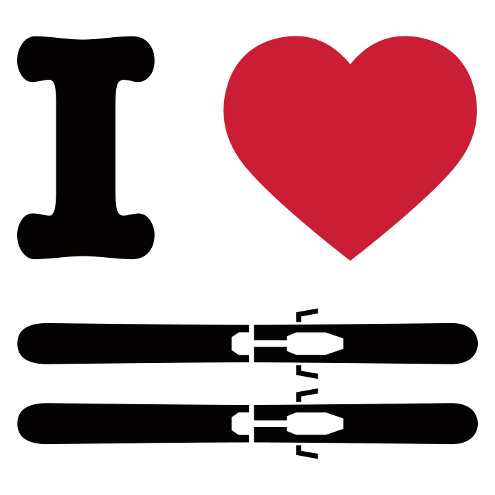I Heart Skiing T-shirt pour enfants 0 image