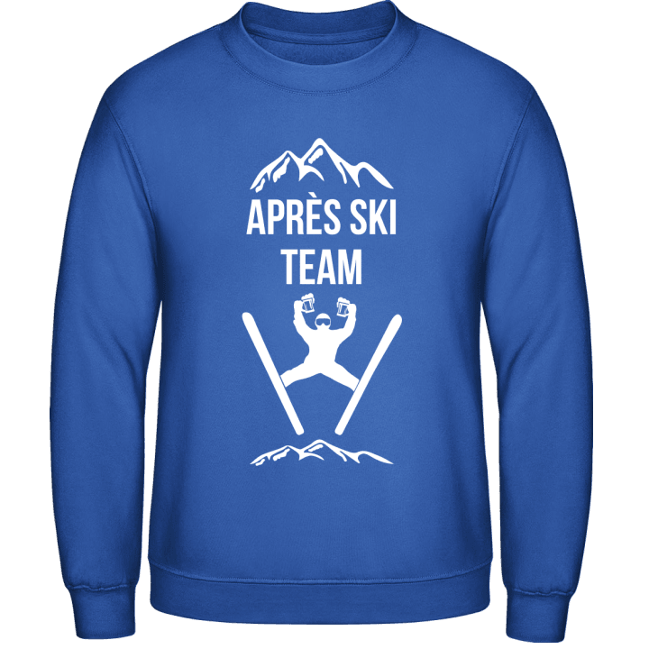 Après Ski Team Action Sweatshirt contain pic