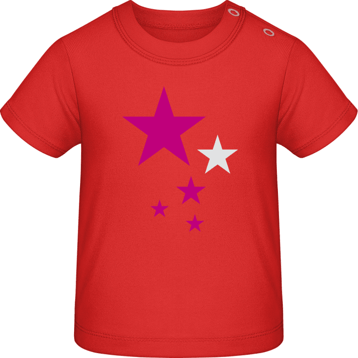 Stars Bicolored Baby T-Shirt 0 image