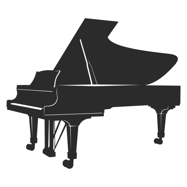 Piano Instrument Hoodie för kvinnor 0 image