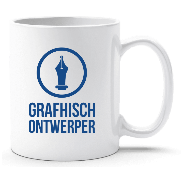 Grafisch ontwerper icoon Cup contain pic