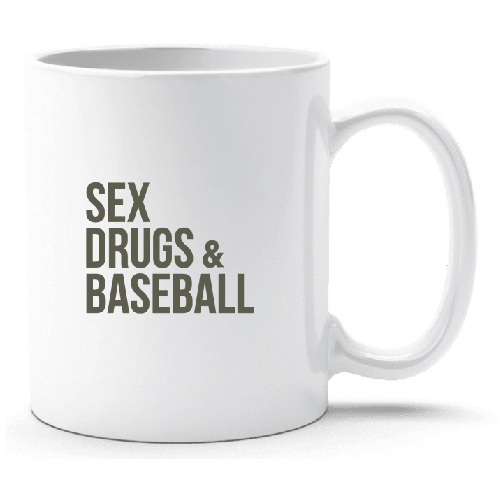 Sex Drugs Baseball Taza contain pic