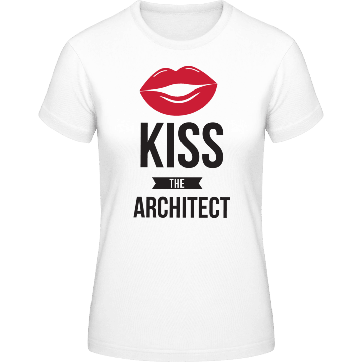 Kiss The Architect T-skjorte for kvinner contain pic