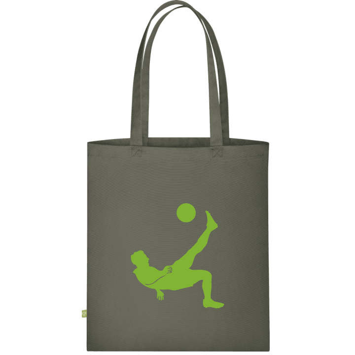 Kick Back Soccer Player Stoffen tas contain pic