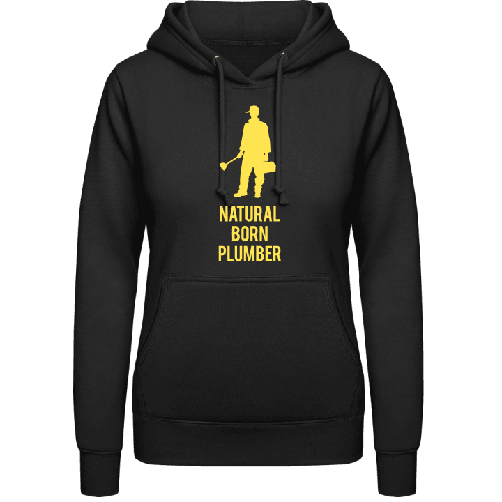 Natural Born Plumber Vrouwen Hoodie contain pic