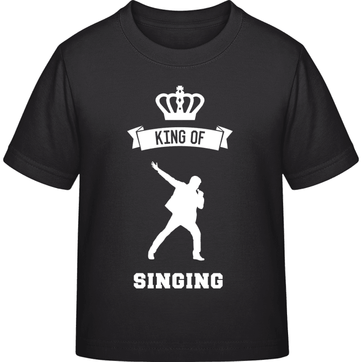 King of Singing T-shirt för barn contain pic