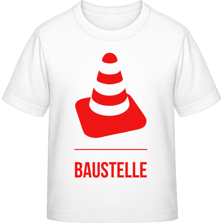 Baustelle T-skjorte for barn contain pic