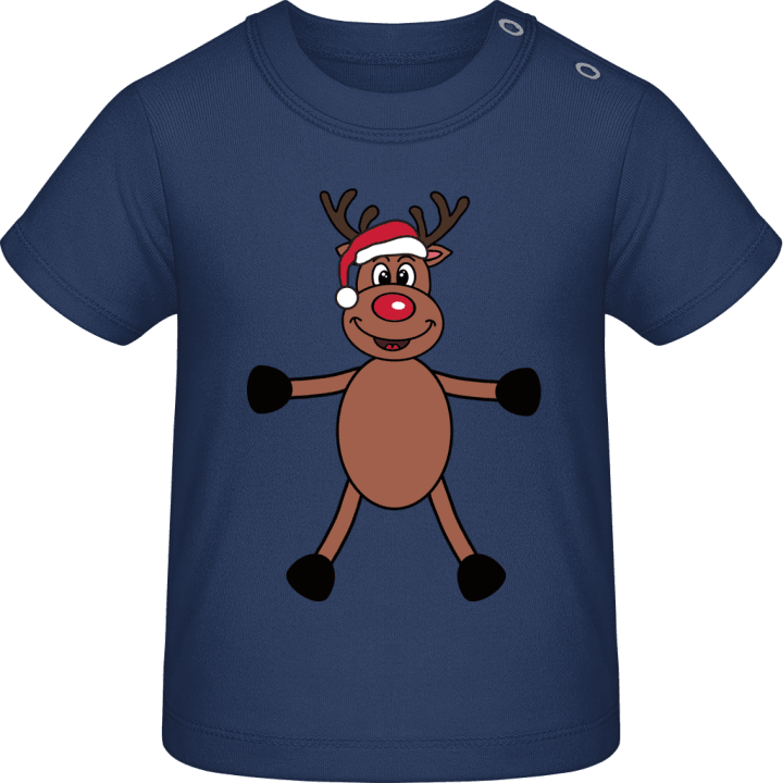 Rudolph Red Nose Baby T-skjorte 0 image
