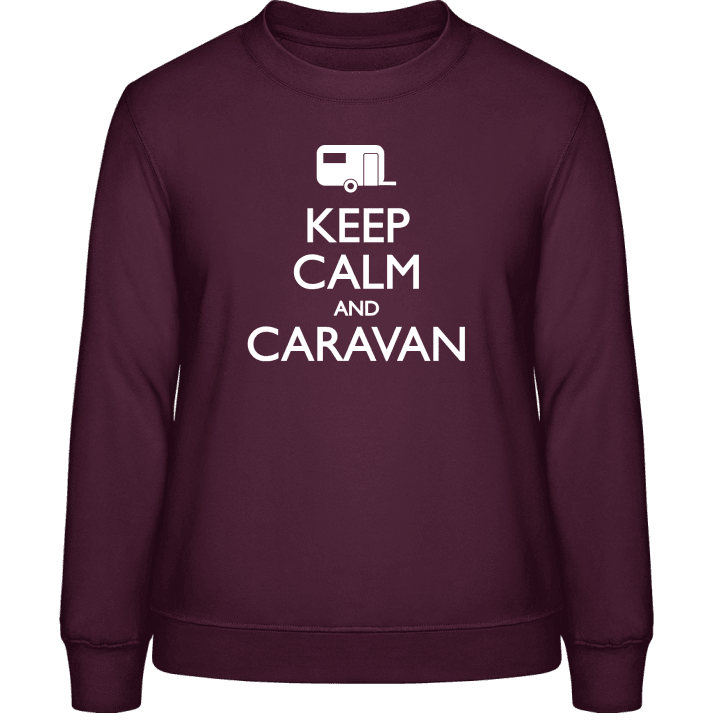Keep Calm Caravan Sweatshirt til kvinder 0 image