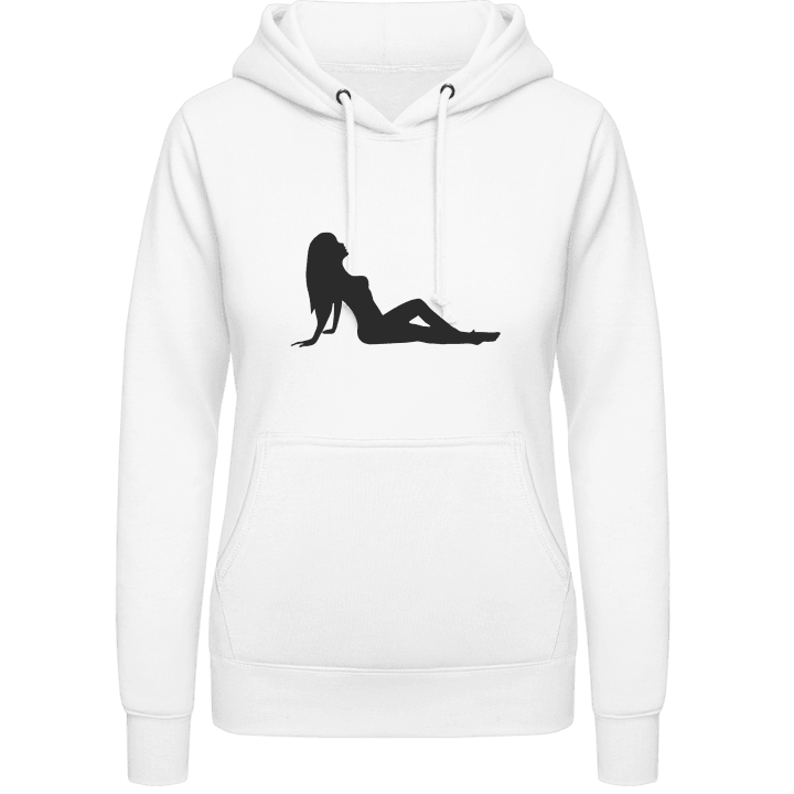 Sexy Woman Silhouette Vrouwen Hoodie contain pic