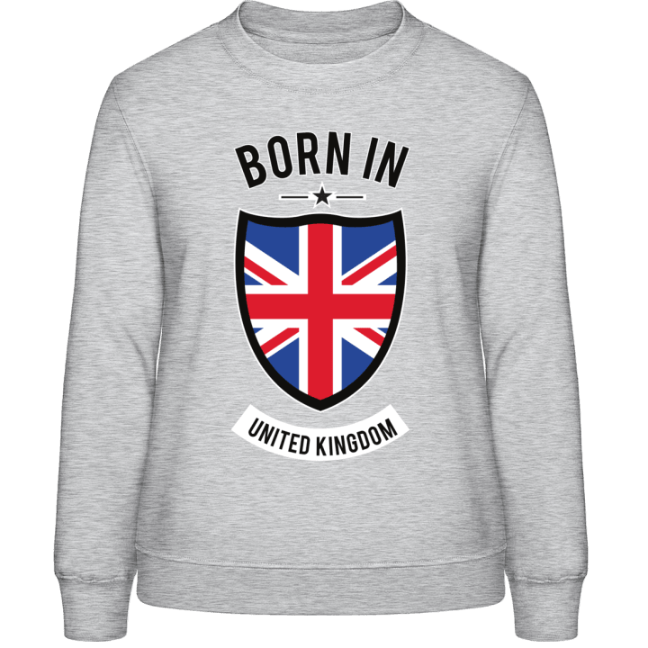 Born in United Kingdom Women Sweatshirt 0 image
