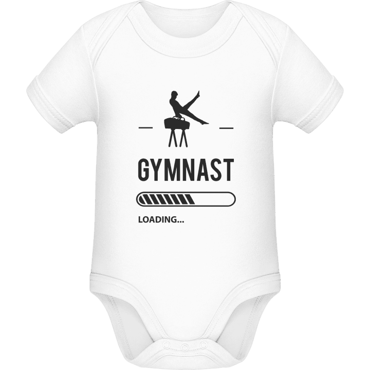 Gymnast Loading Baby Romper contain pic