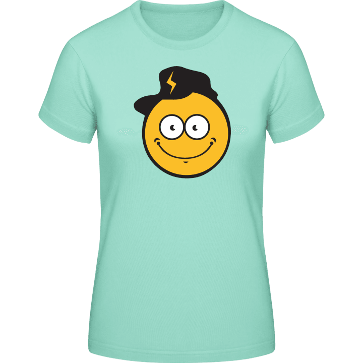 Electrician Smiley Vrouwen T-shirt contain pic