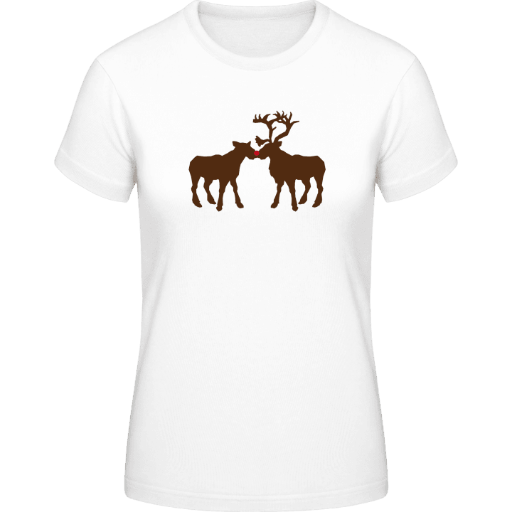 Red Nose Reindeers T-shirt för kvinnor 0 image