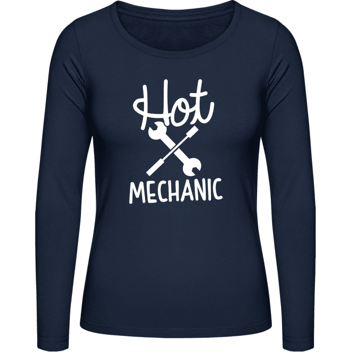 Hot Mechanic Frauen Langarmshirt contain pic