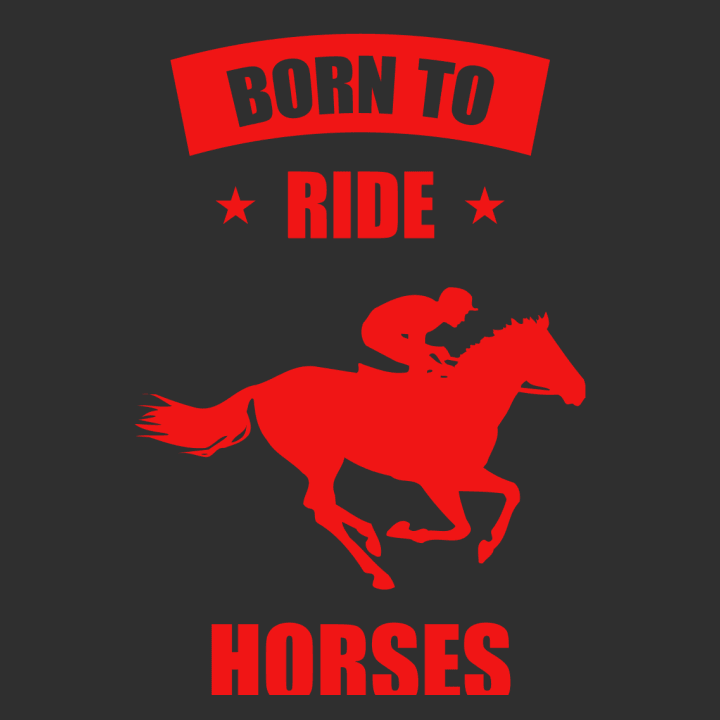Born To Ride Horses T-shirt för kvinnor 0 image
