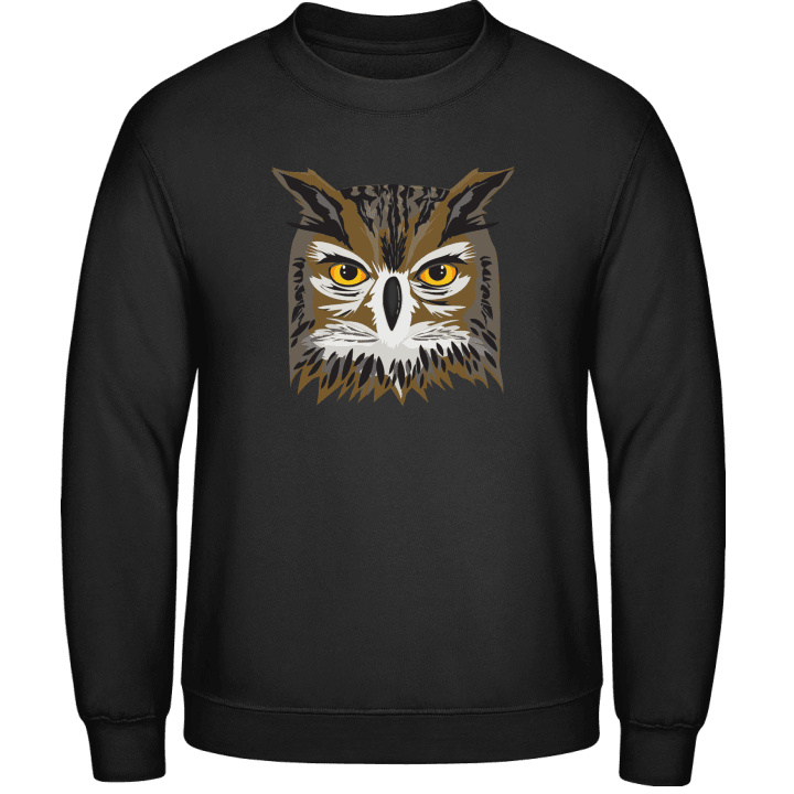 Owl Face Sweatshirt 0 image