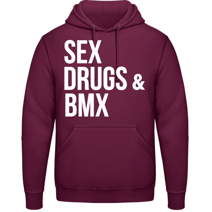 Sex Drugs BMX Hoodie contain pic