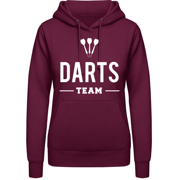 Darts Team Vrouwen Hoodie contain pic