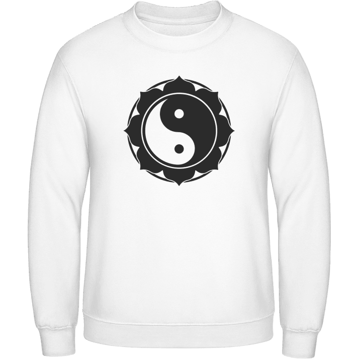 Yin And Yang Flower Sweatshirt 0 image