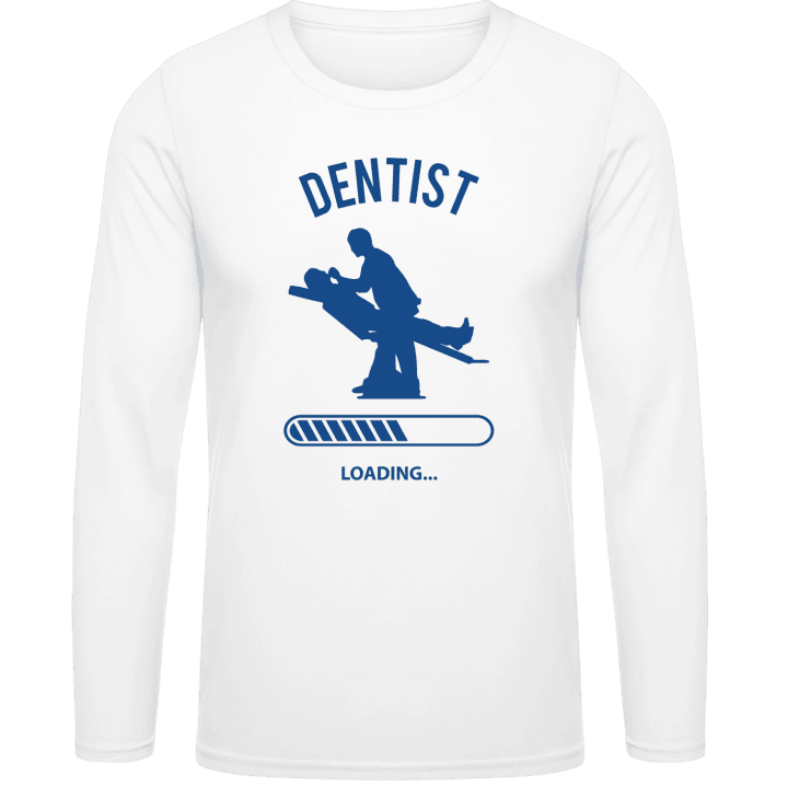 Dentist Loading T-shirt à manches longues contain pic