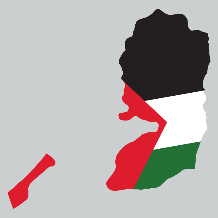 Palestine Map T-shirt för kvinnor 0 image