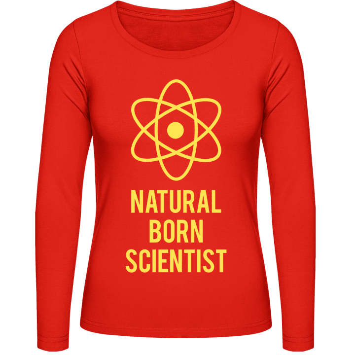 Natural Born Scientist Frauen Langarmshirt contain pic
