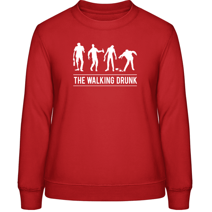 Drunk Party Zombies Sweatshirt för kvinnor contain pic