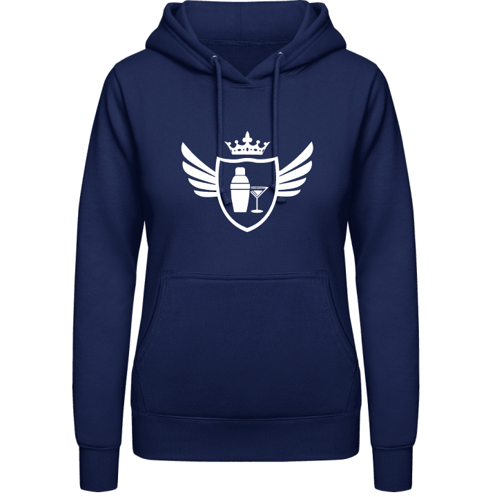 Cocktail Mixer Winged Women Hoodie contain pic