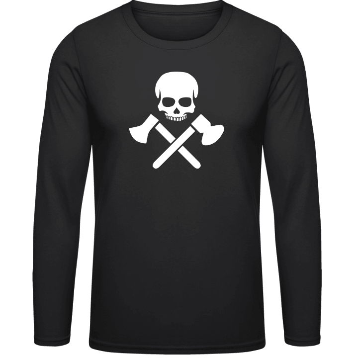 Skull And Tools Långärmad skjorta contain pic