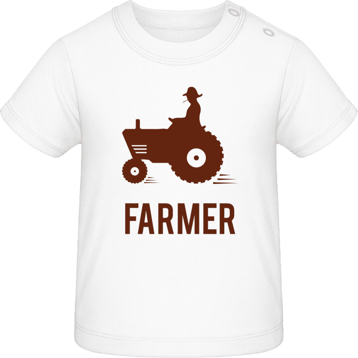 Farmer in Action Baby T-skjorte contain pic