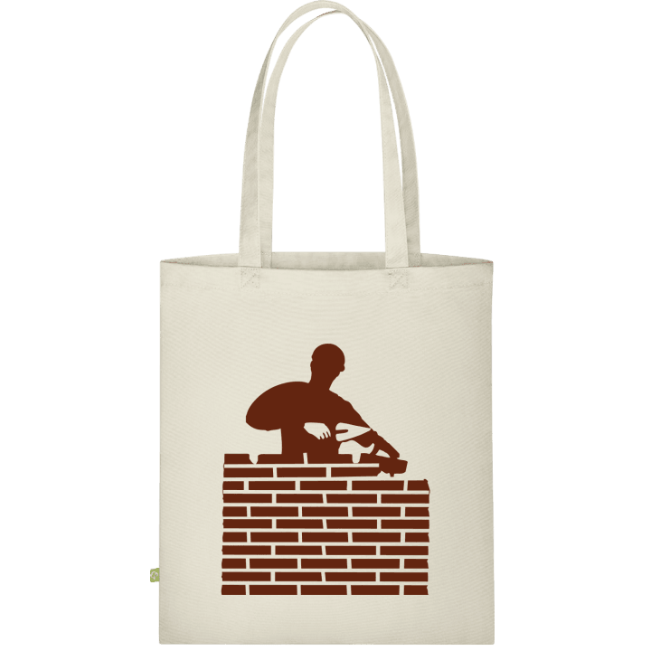 Bricklayer at Work Väska av tyg contain pic