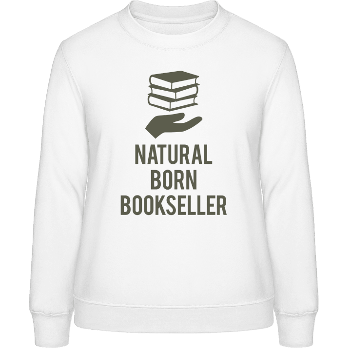 Natural Born Bookseller Sweatshirt för kvinnor 0 image