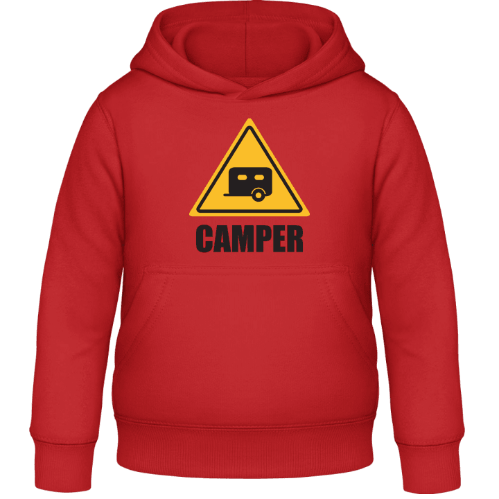 Camper Warning Hettegenser for barn 0 image