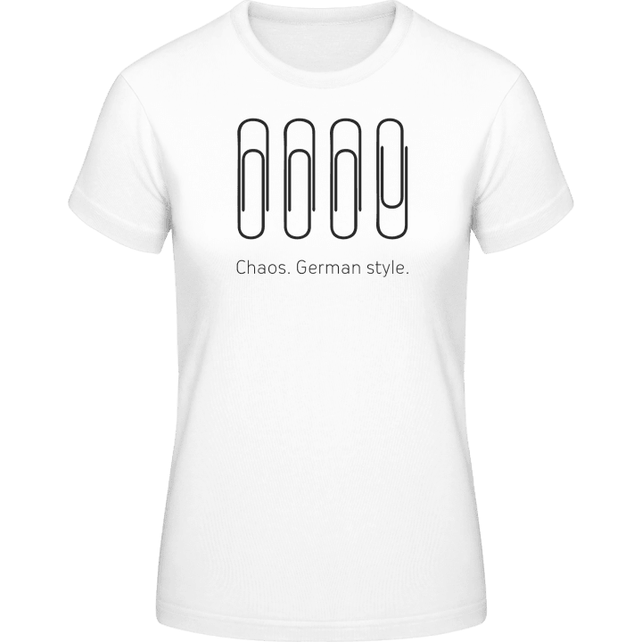 Chaos German Style T-shirt för kvinnor contain pic