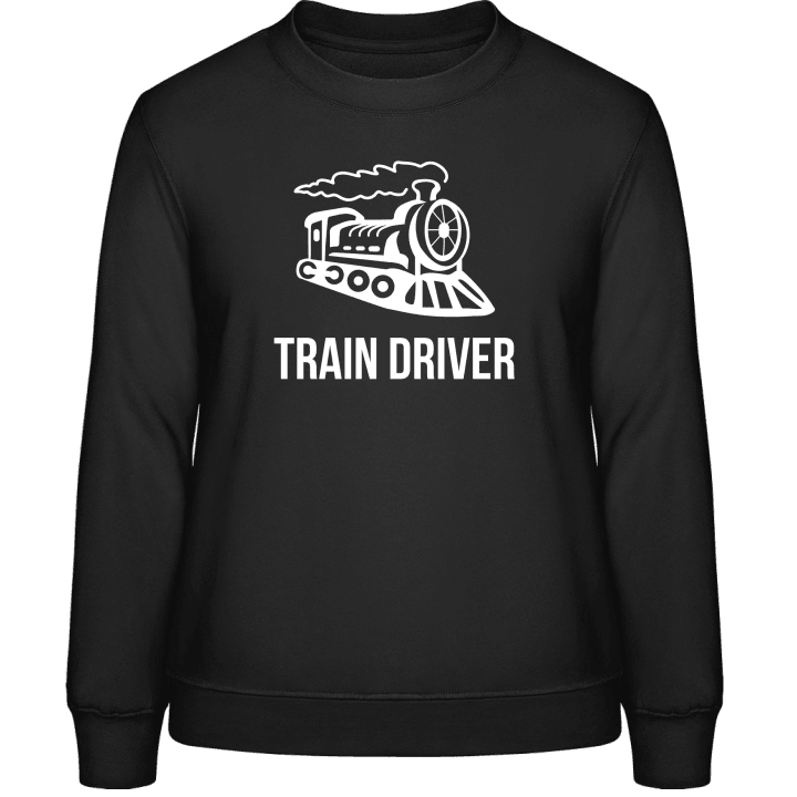 Train Driver Illustration Sweat-shirt pour femme contain pic