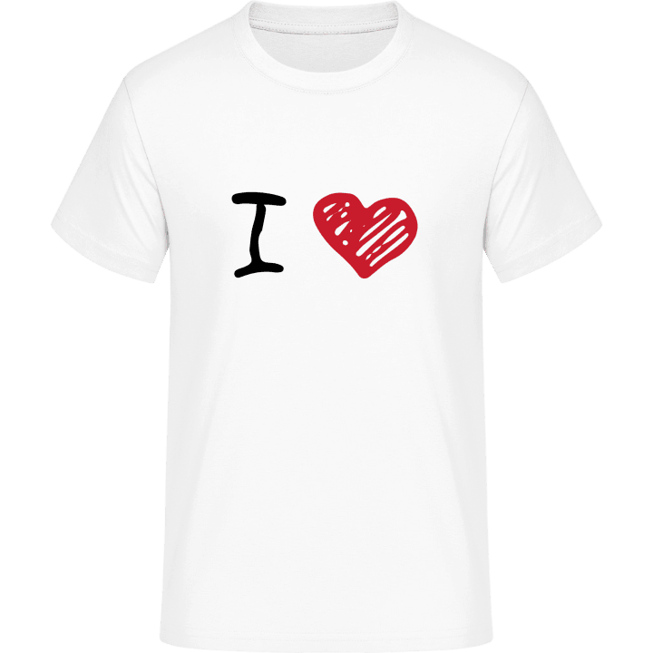 I Love Red Heart T-Shirt 0 image