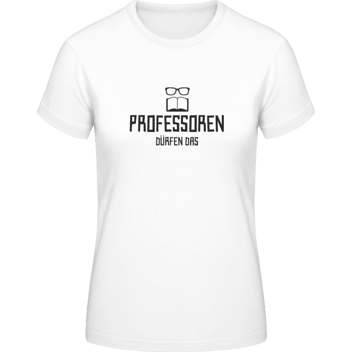 Professoren dürfen das T-skjorte for kvinner 0 image