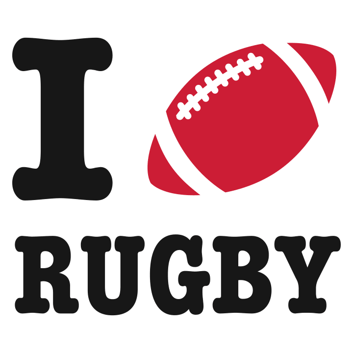 I Love Rugby Vauva Romper Puku 0 image