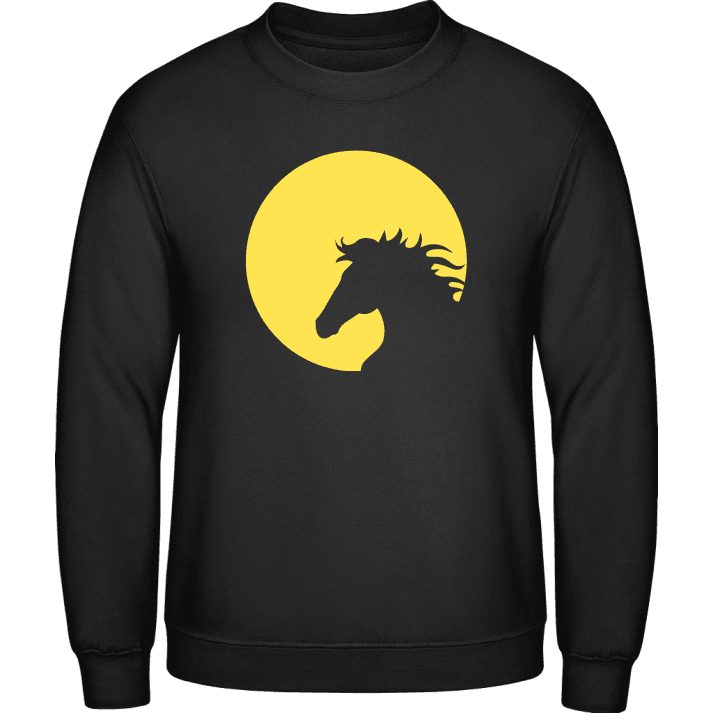 Horse In Moonlight Sweatshirt 0 image