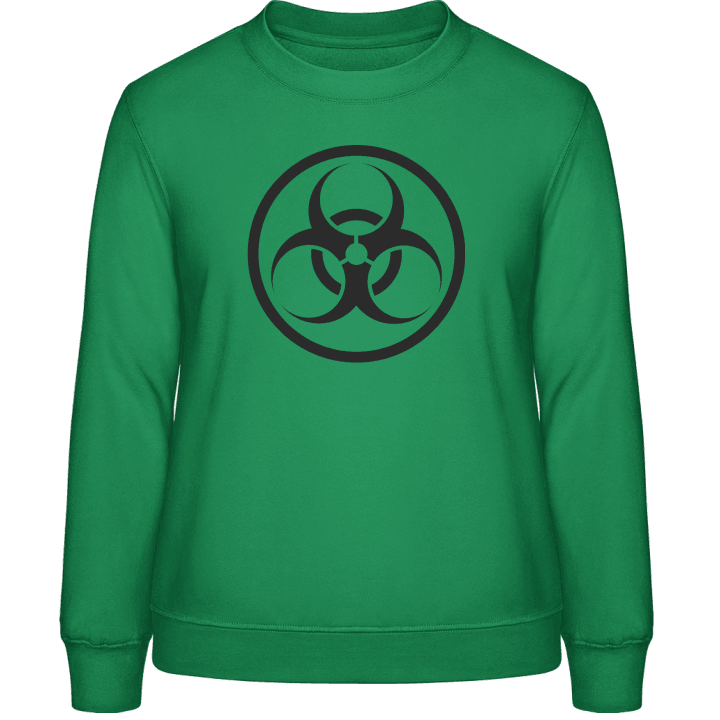 Biohazard Warning Sign Vrouwen Sweatshirt 0 image