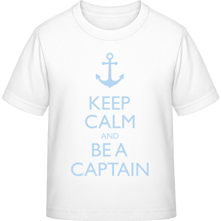 Keep Calm and be a Captain Kids T-shirt contain pic