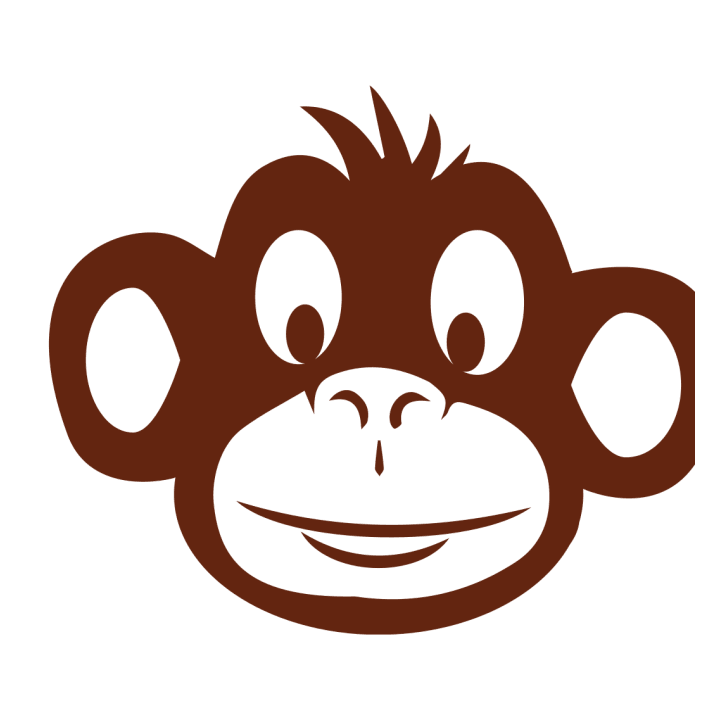 Monkey Face T-skjorte 0 image