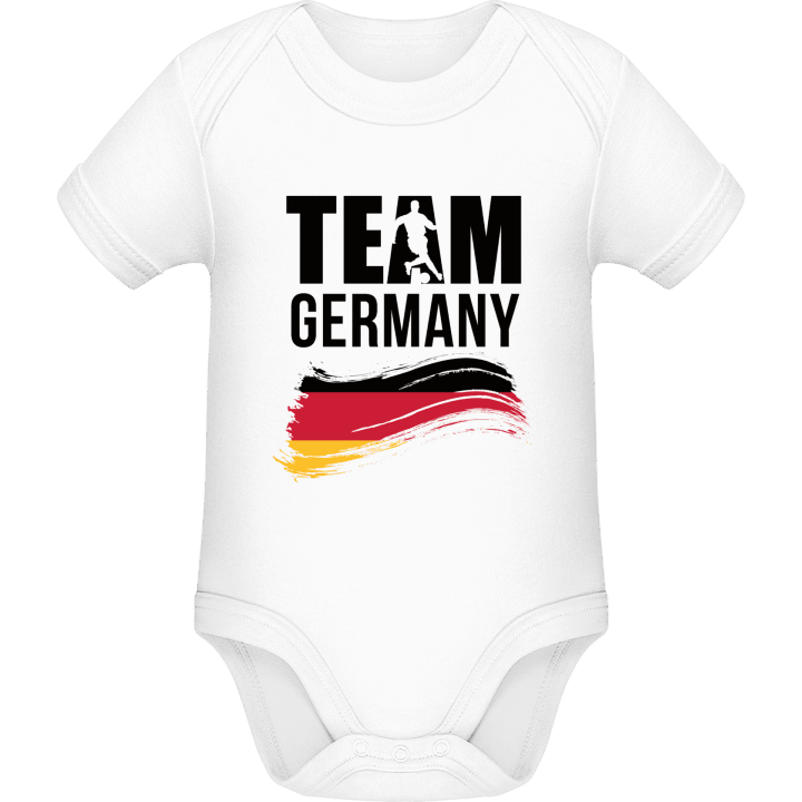 Team Germany Illustration Baby Romper contain pic