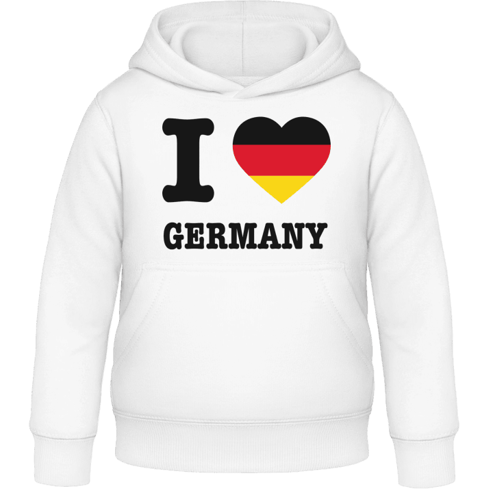 I Love Germany Felpa con cappuccio per bambini contain pic