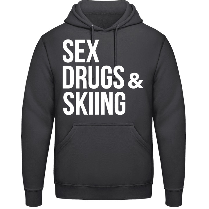 Sex Drugs & Skiing Sudadera con capucha contain pic
