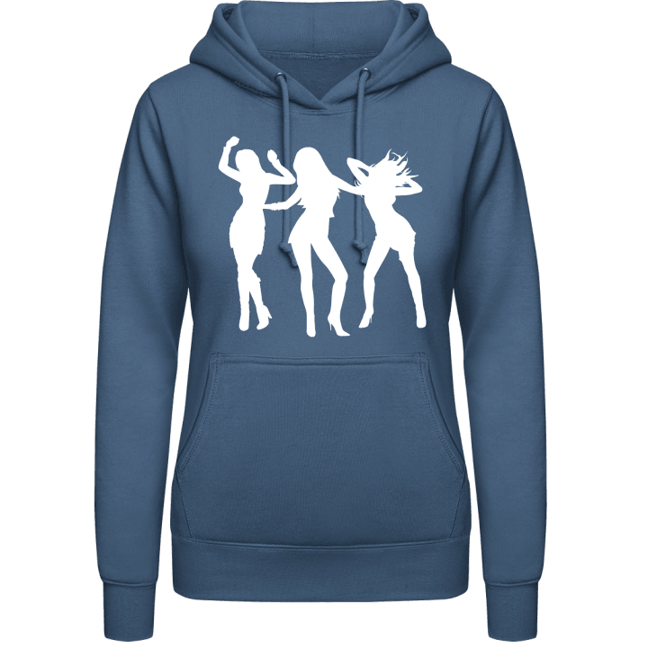 Dancing Chicks Vrouwen Hoodie contain pic