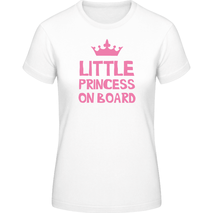Little Princess On Board T-shirt til kvinder 0 image