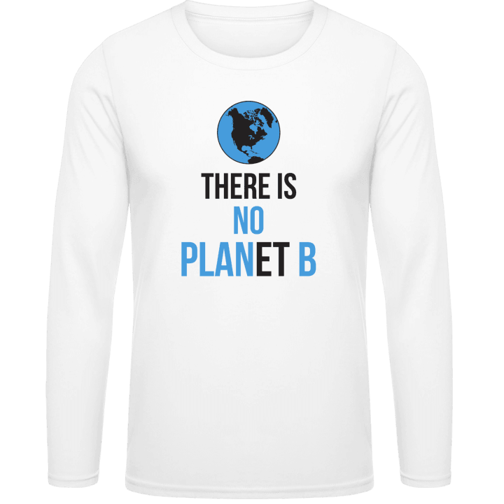 There Is No Planet B Langermet skjorte contain pic